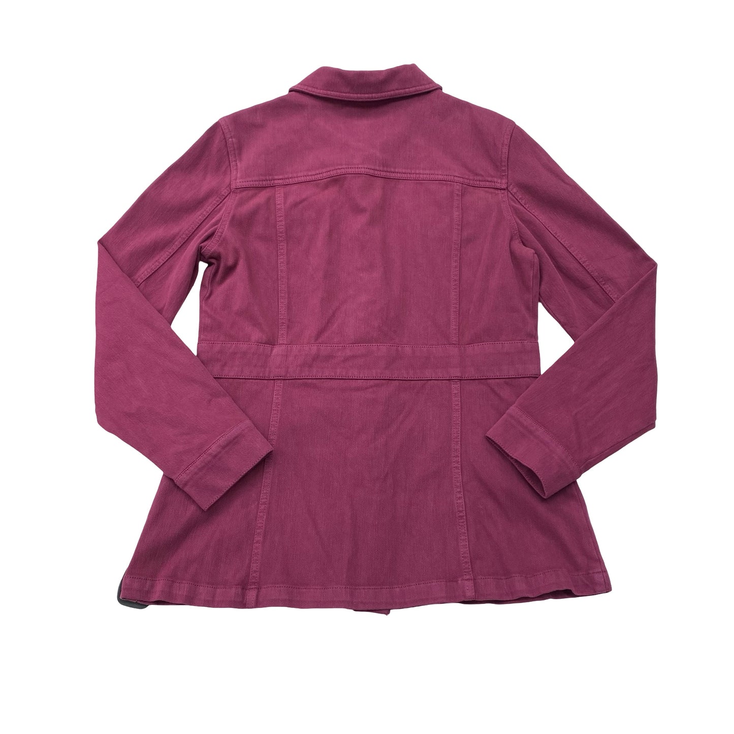 Jacket Denim By Coldwater Creek In Purple Denim, Size:S