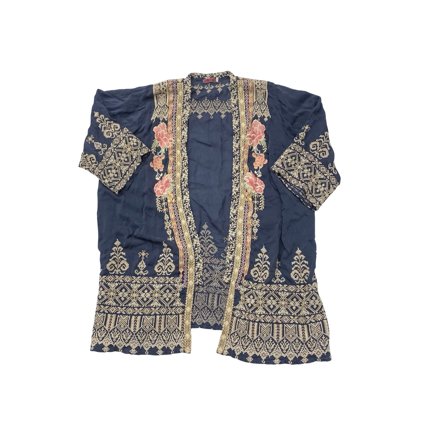 Cardigan Designer By Johnny Was In Multi, Size:S
