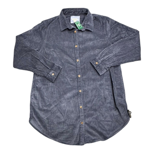 Jacket Shirt By L.L. Bean In Blue, Size:L