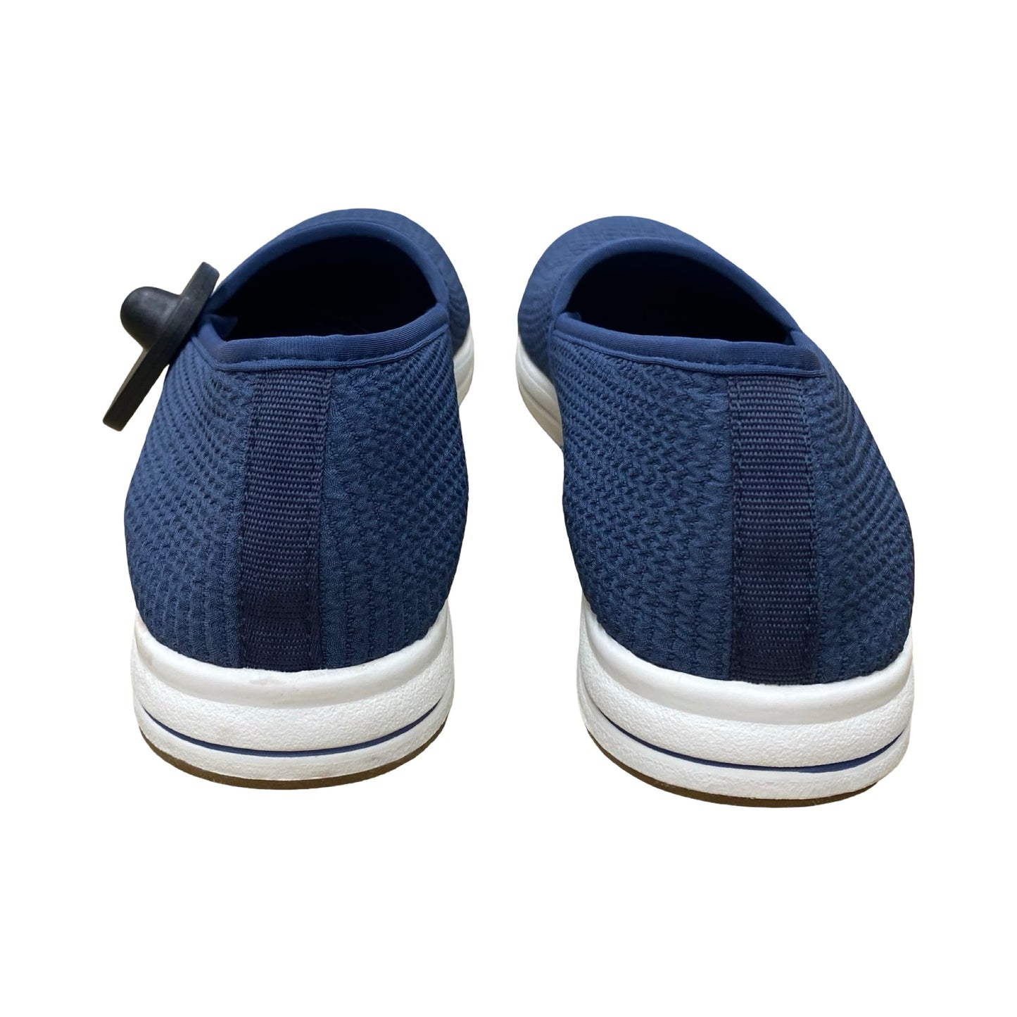 Shoes Flats By Clarks In Blue, Size:7.5