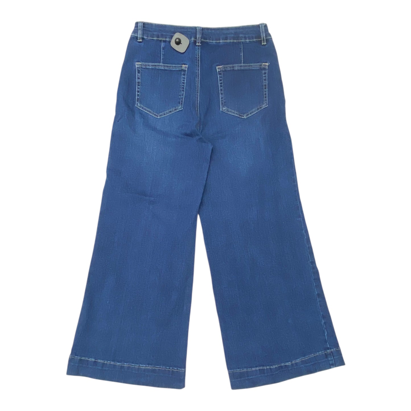 Jeans Wide Leg By Charlie B In Blue, Size:8