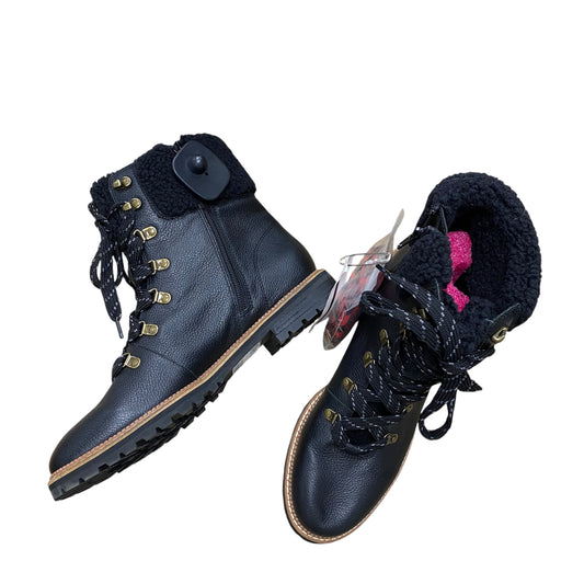 Boots Ankle Flats By Lands End In Black, Size:9