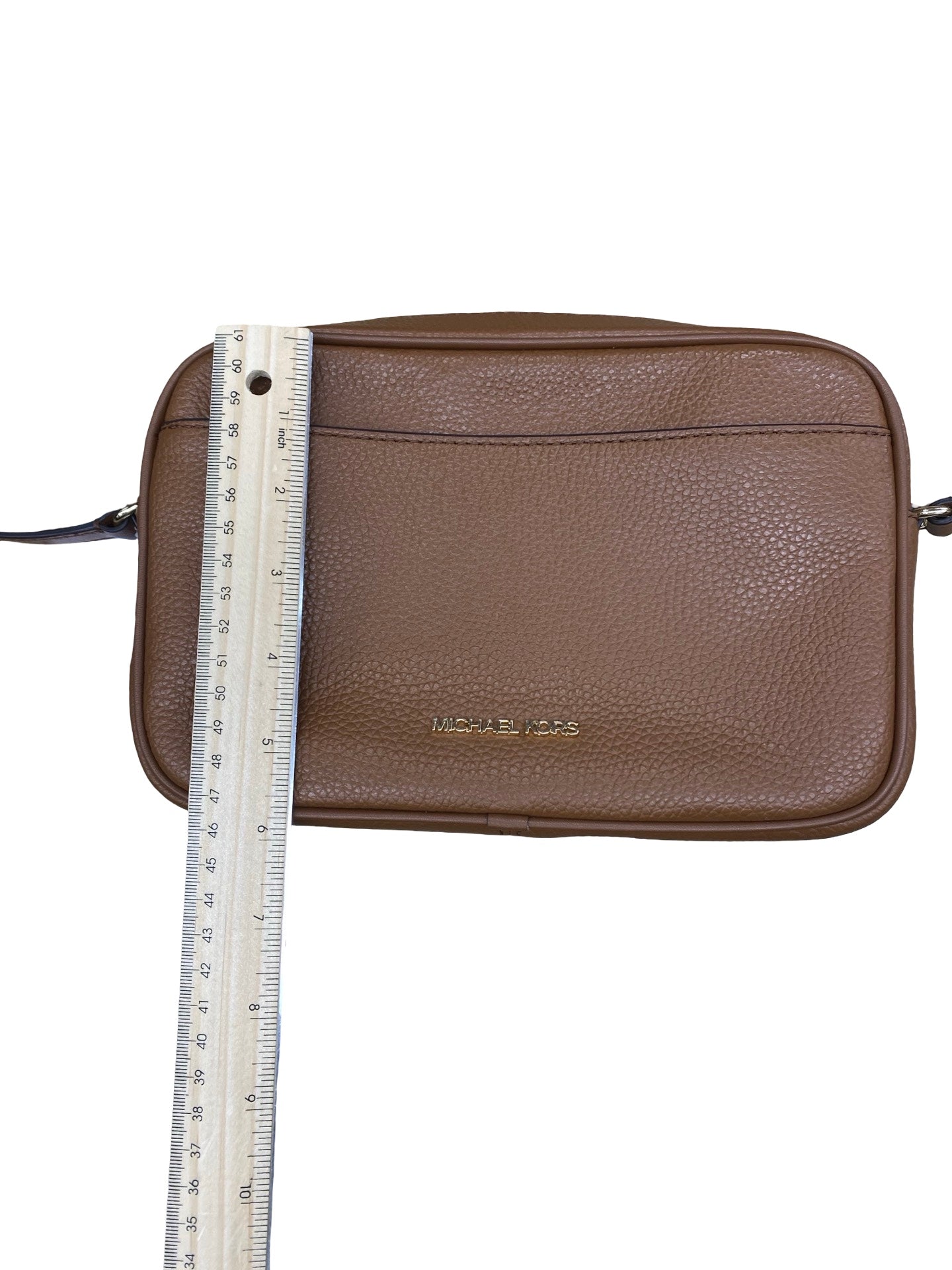 Handbag Designer By Michael Kors In Brown, Size:Small