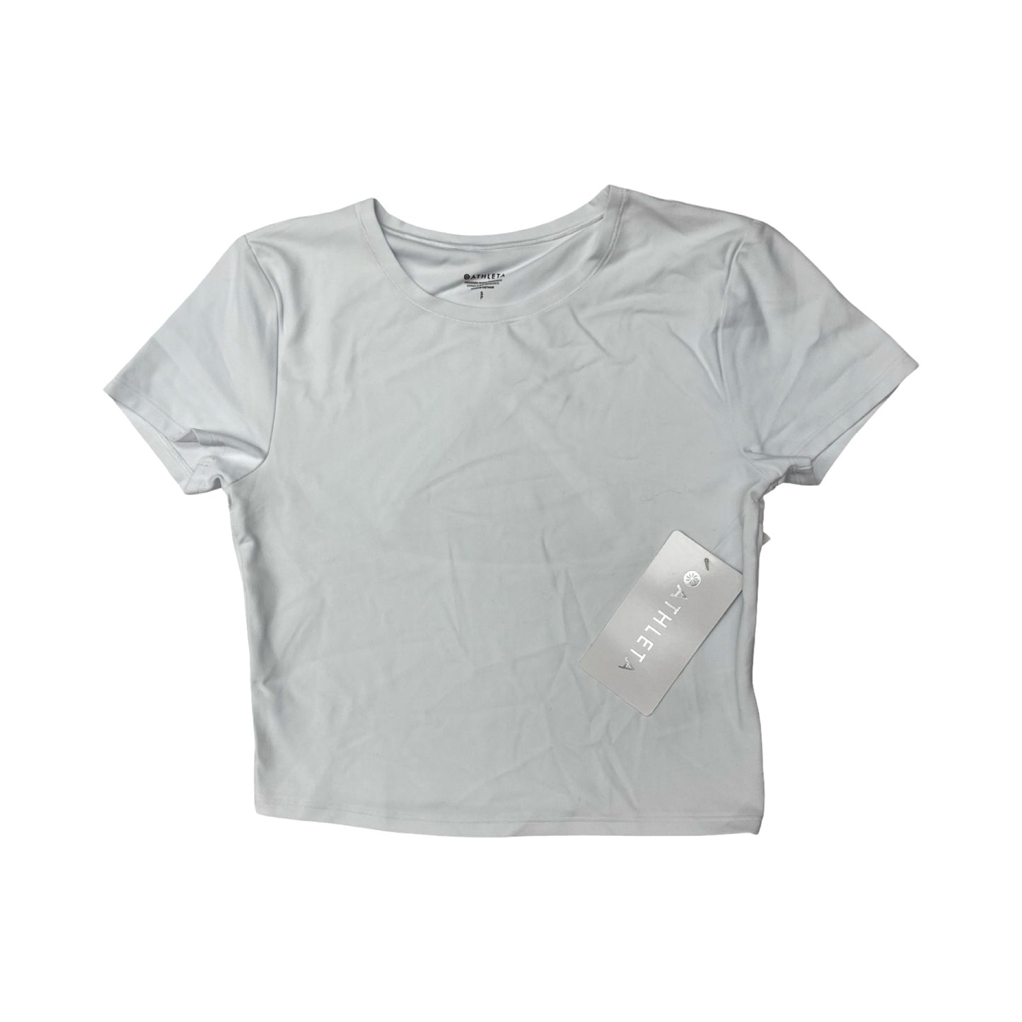 Athletic Top Ss By Athleta In White, Size:S