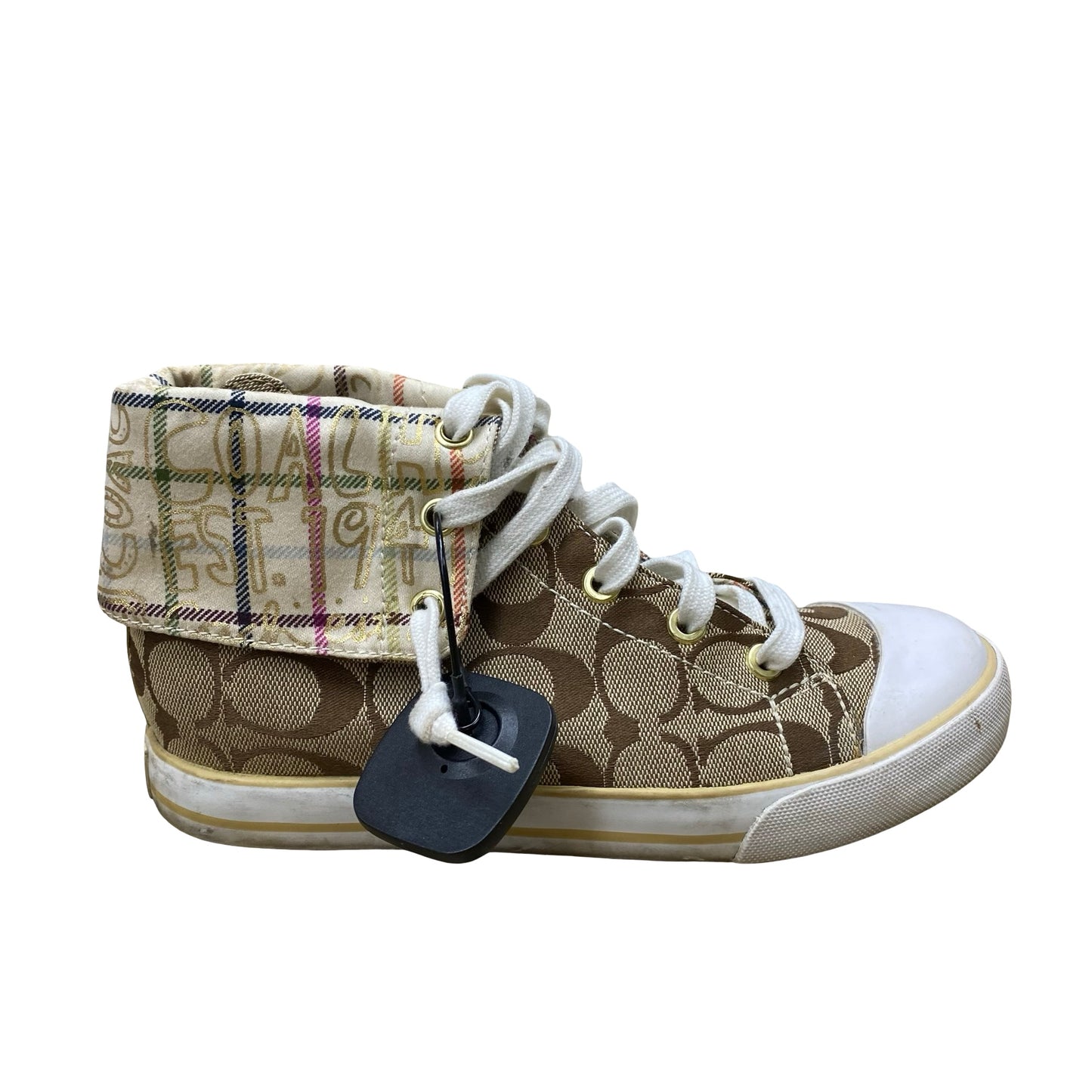 Shoes Designer By Coach In Brown, Size:6