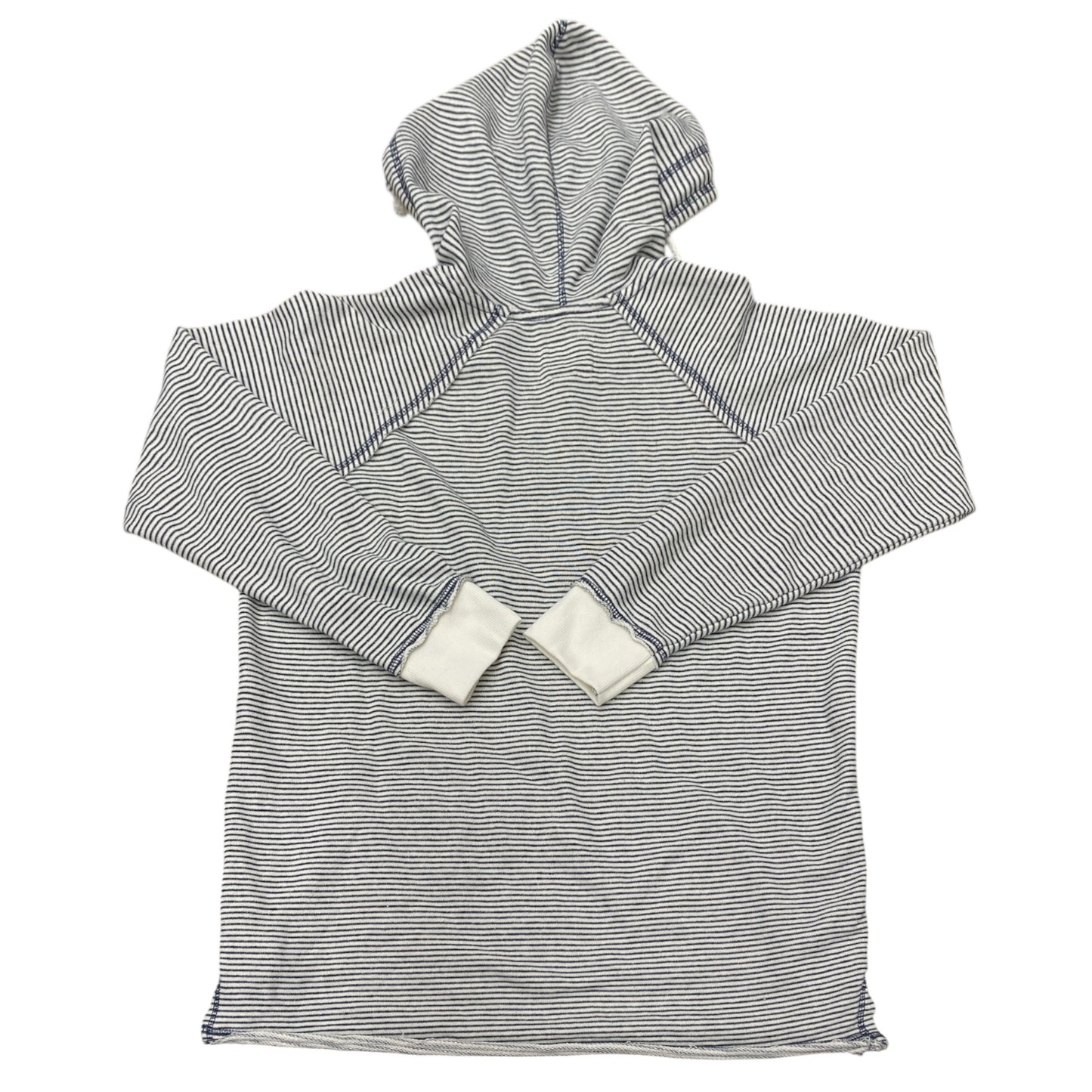 Sweatshirt Hoodie By Blue 84 In Striped Pattern, Size:Xl