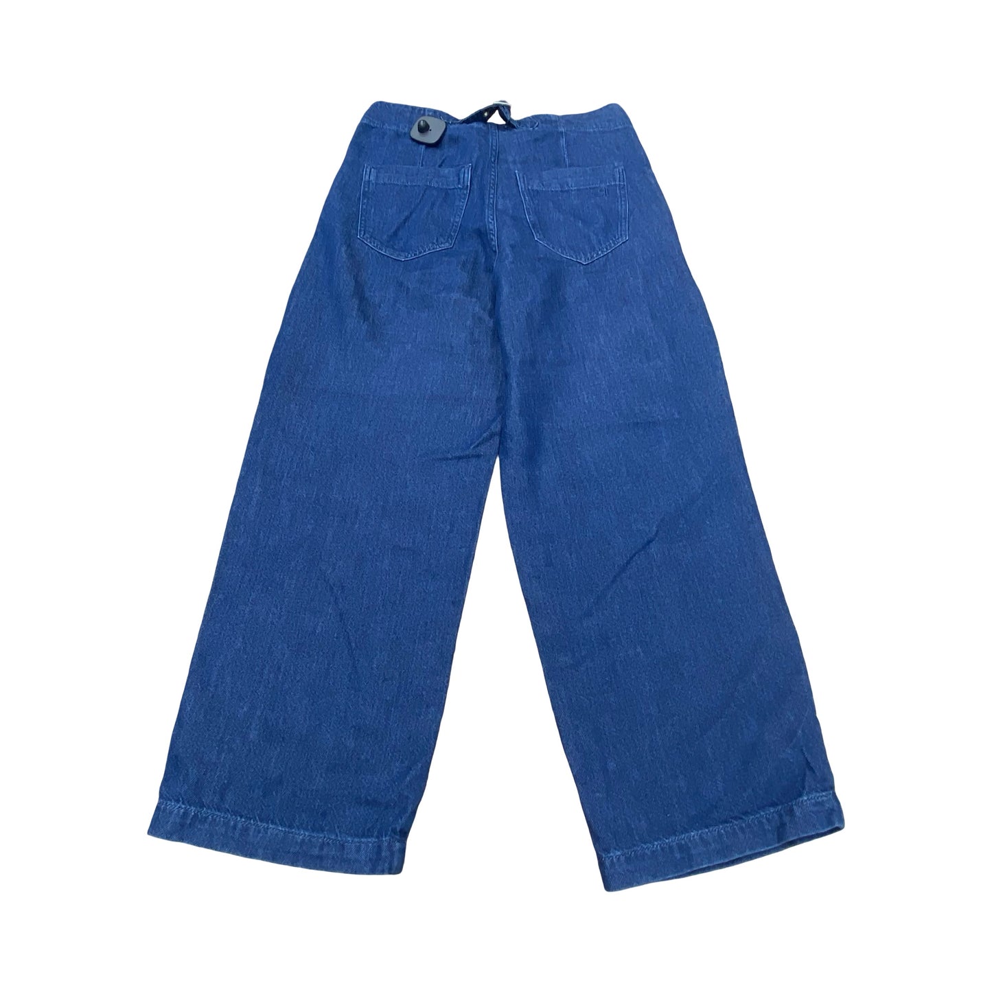 Pants Wide Leg By Pilcro In Blue Denim, Size:2
