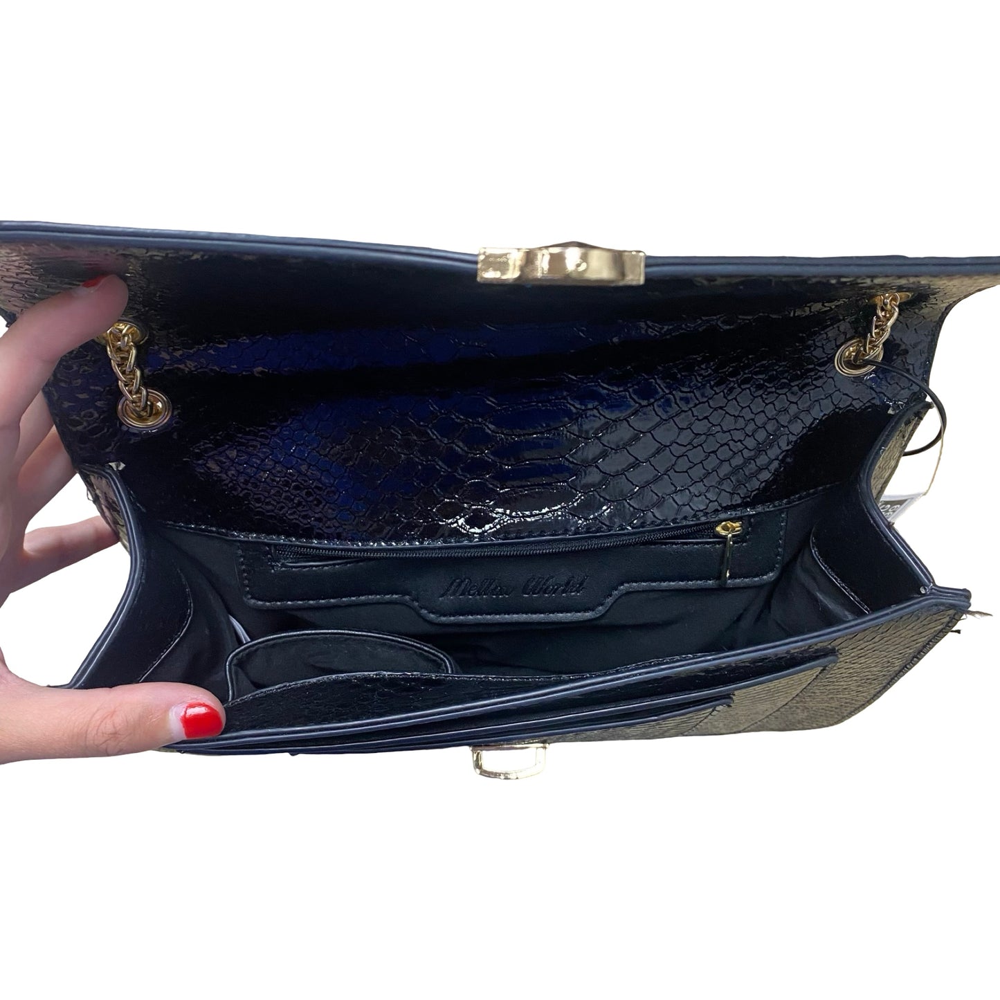 Handbag By Mellow World In Black, Size:Medium