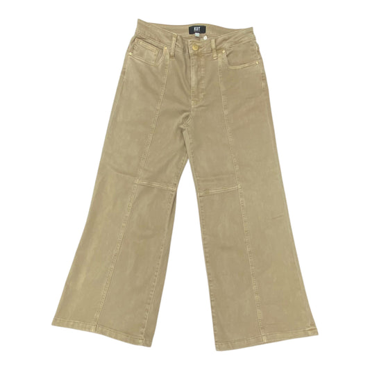 Jeans Wide Leg By Kut In Brown, Size:6