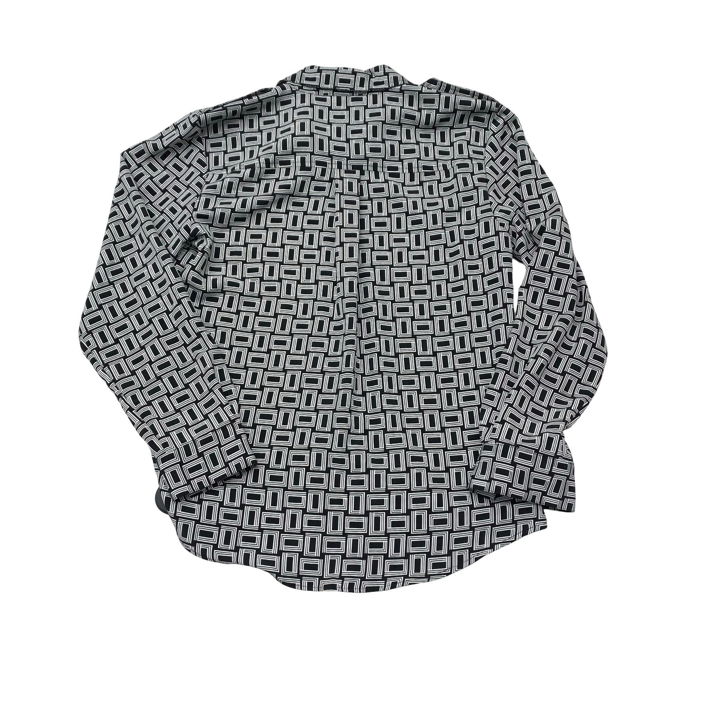 Top Ls Designer By Karl Lagerfeld In Black & White, Size:S
