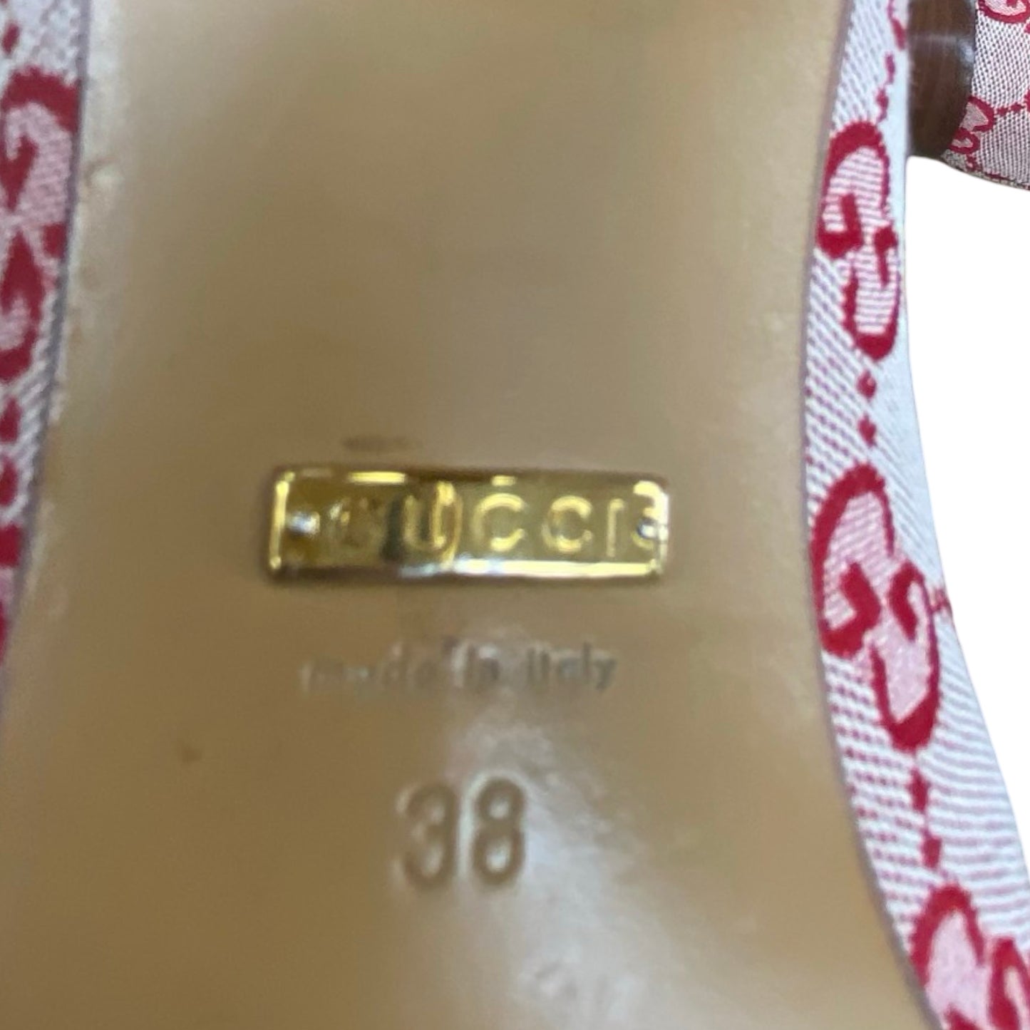 Boots Luxury Designer By Gucci In Multi, Size:8 (eu38)