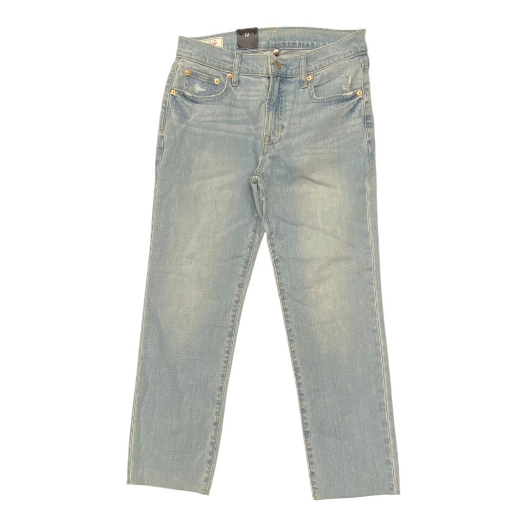 Jeans Boyfriend By Gap In Blue Denim, Size:4