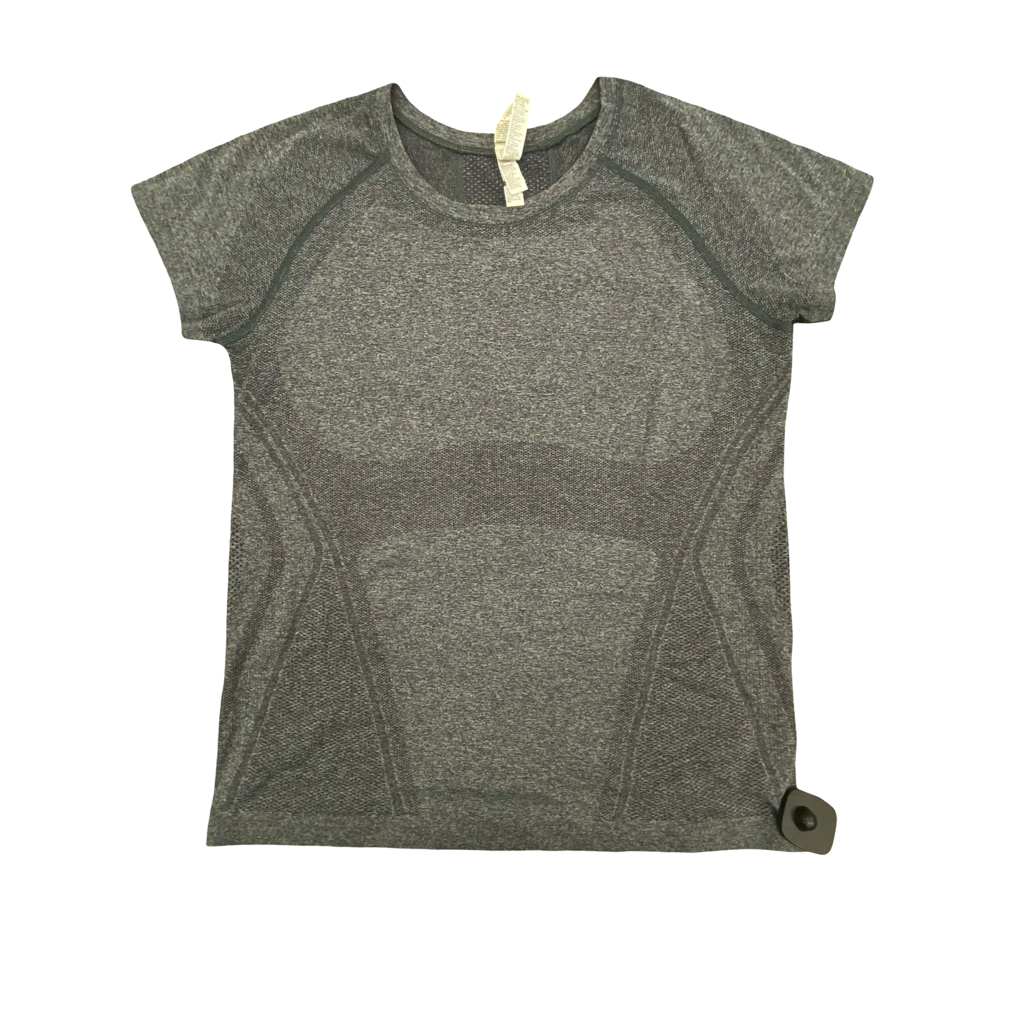 Athletic Top Ss By Athleta In Grey, Size:L