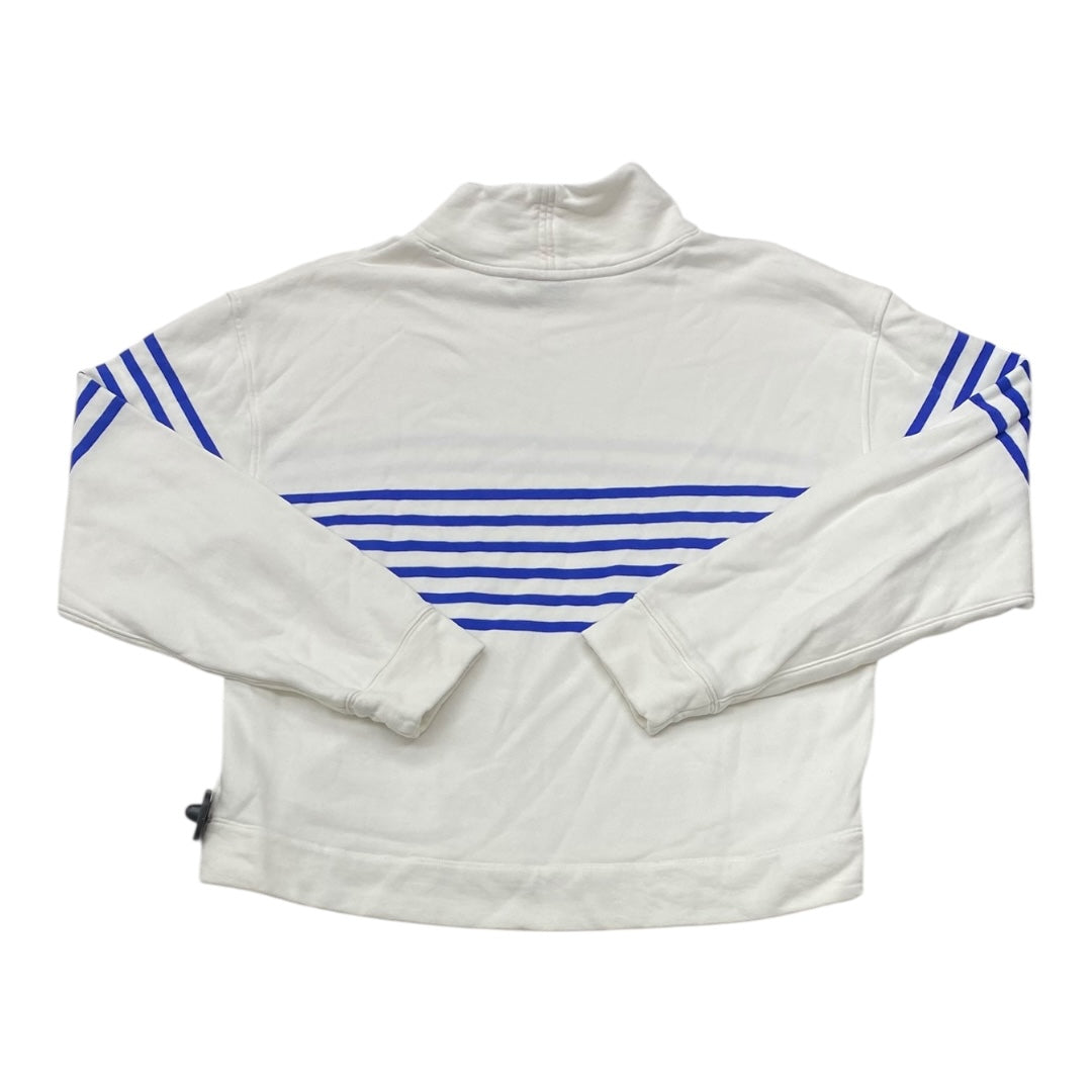 Sweatshirt Collar By Vineyard Vines In Blue & White, Size:L