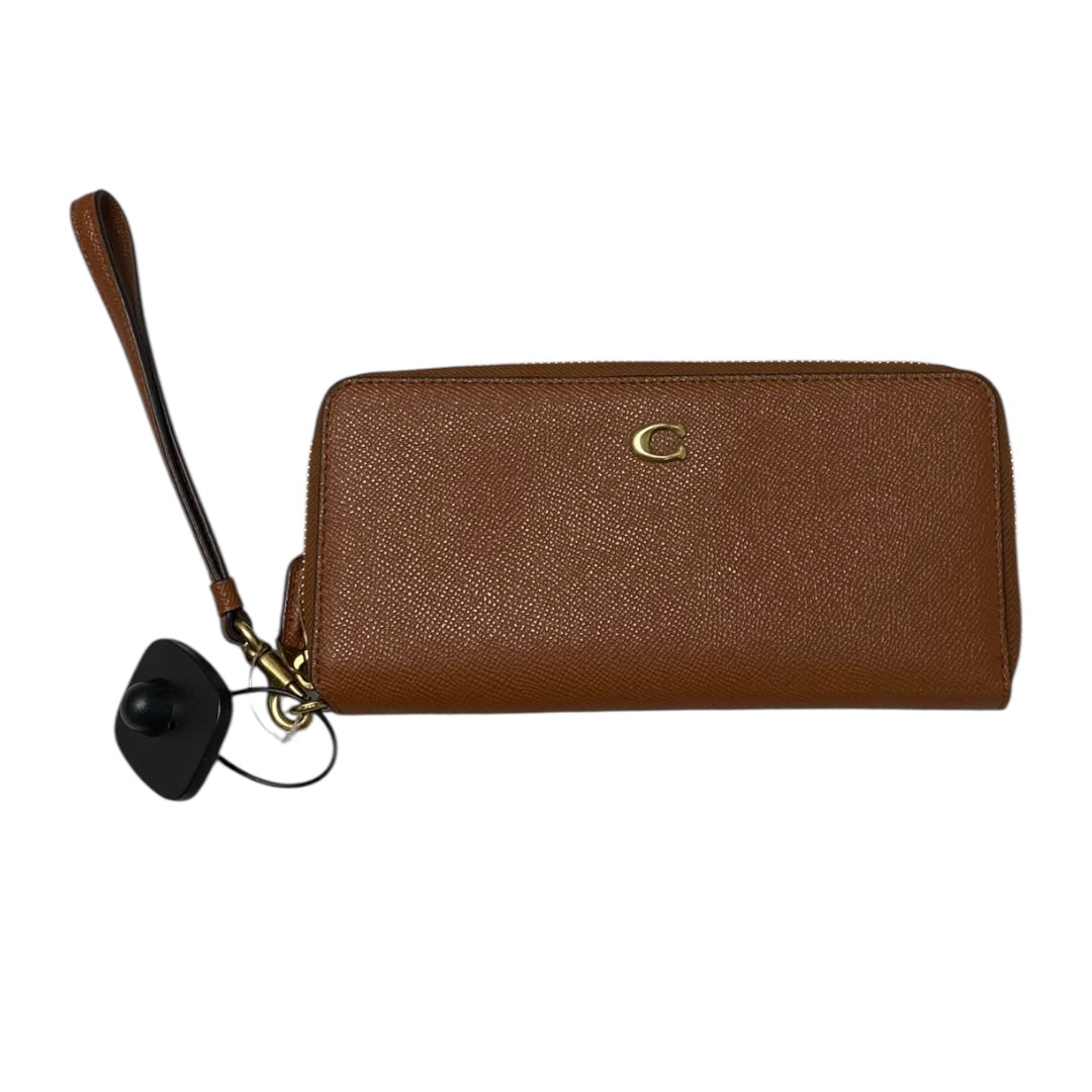 Wallet Designer By Coach In Brown, Size:Large