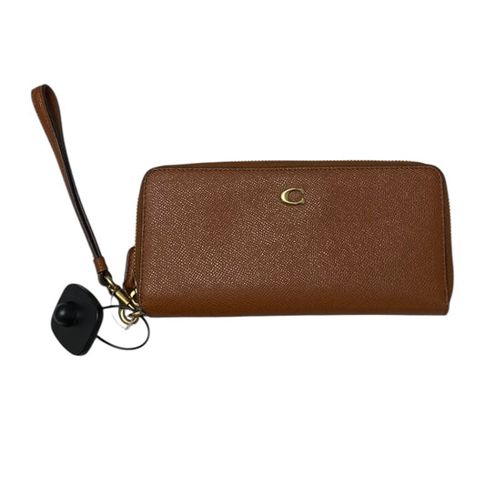 Wallet Designer By Coach In Brown, Size:Large