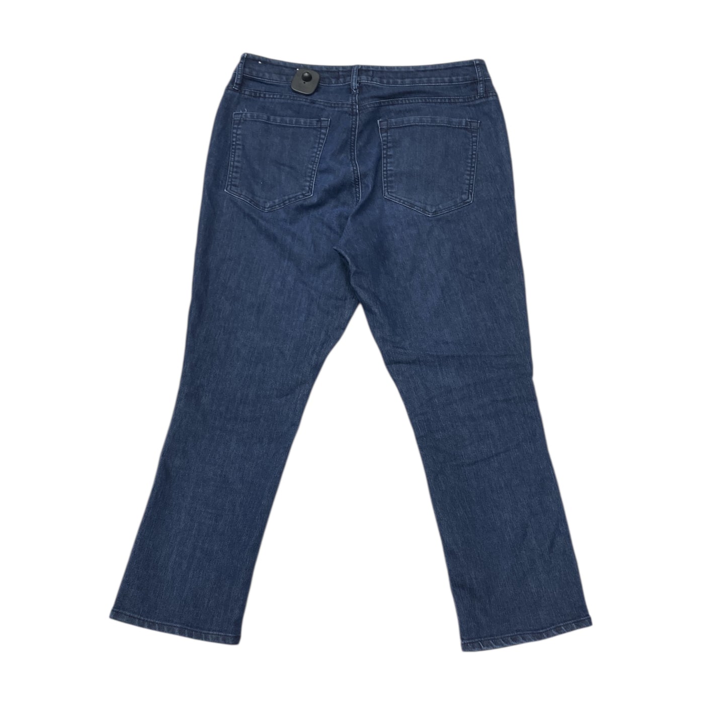Jeans Straight By Loft In Blue Denim, Size:8
