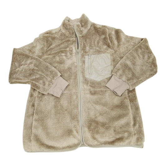 Jacket Fleece By Cabi In Brown, Size:L