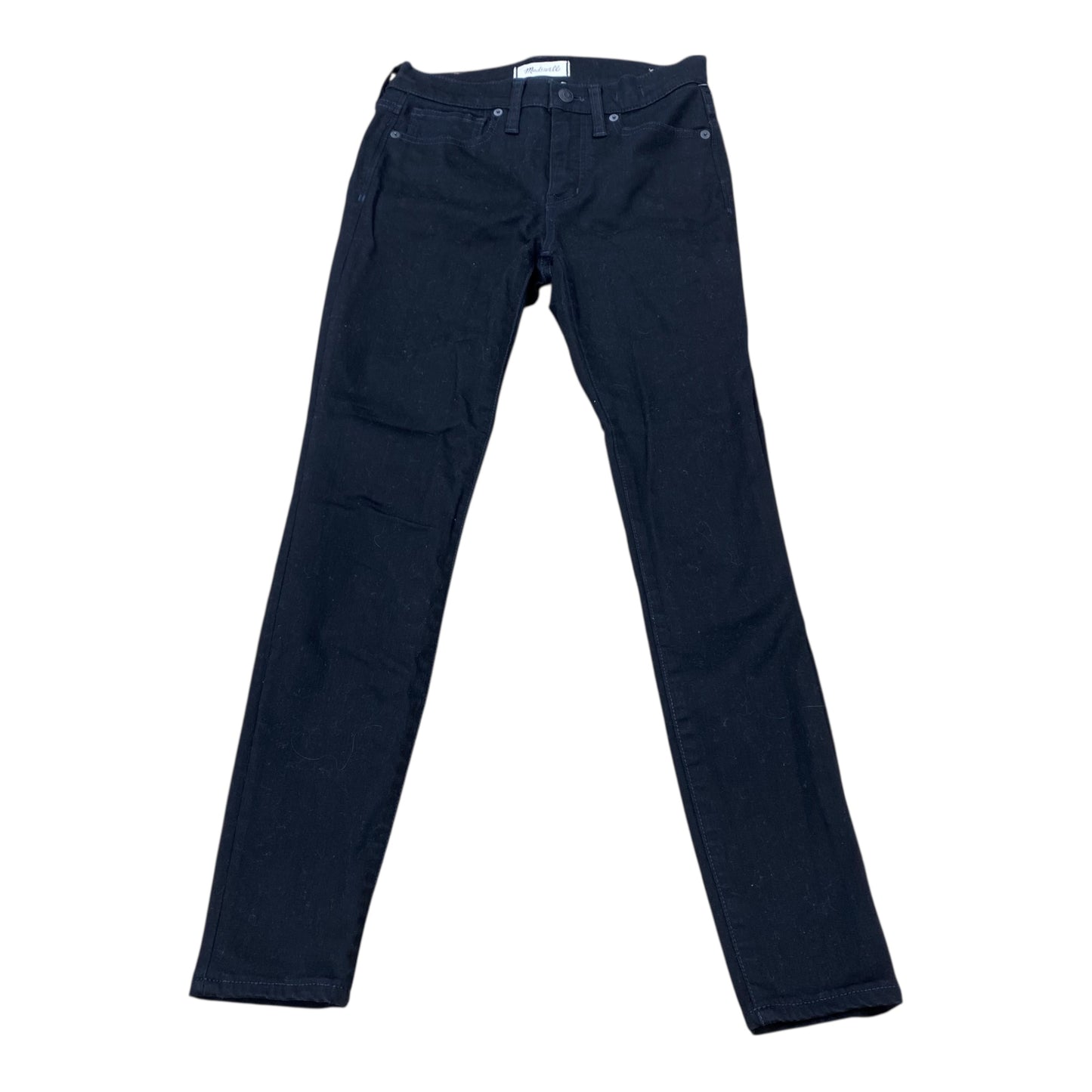 Jeans Skinny By Madewell In Black Denim, Size:2