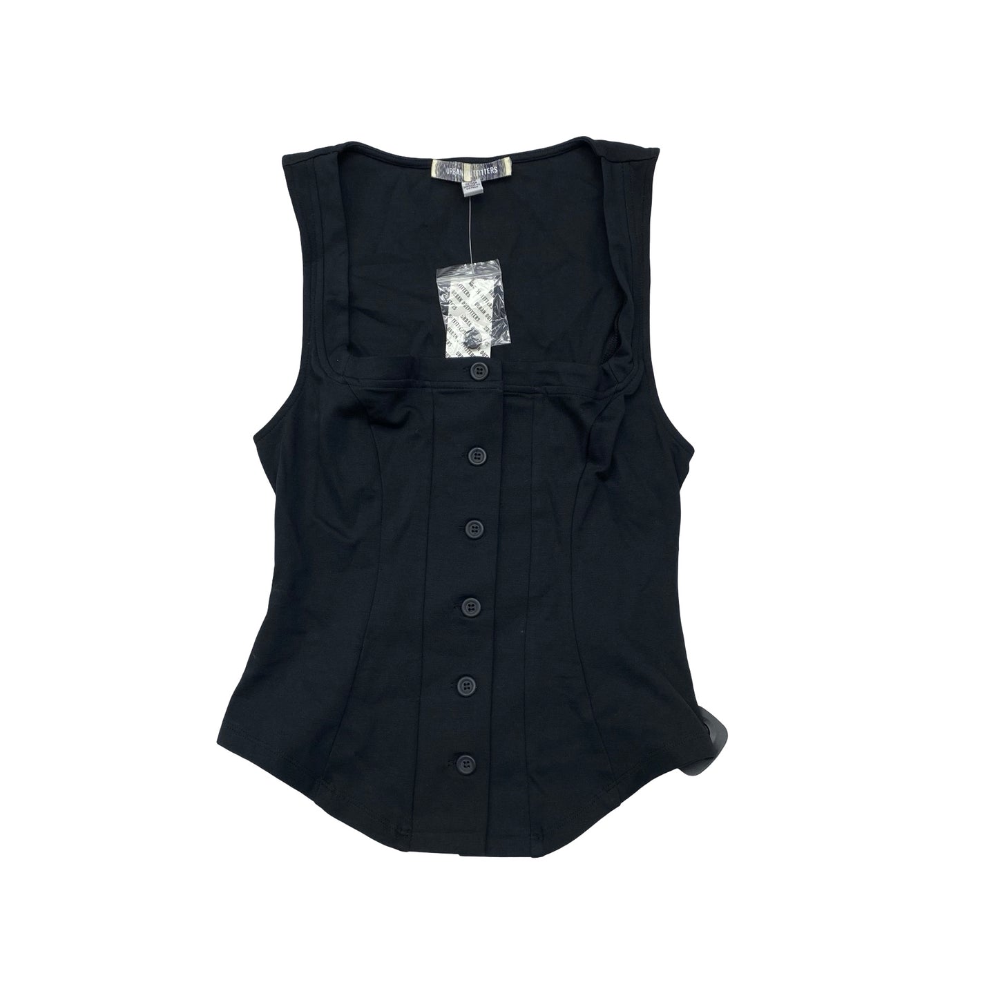 Top Sleeveless By Urban Outfitters In Black, Size:S