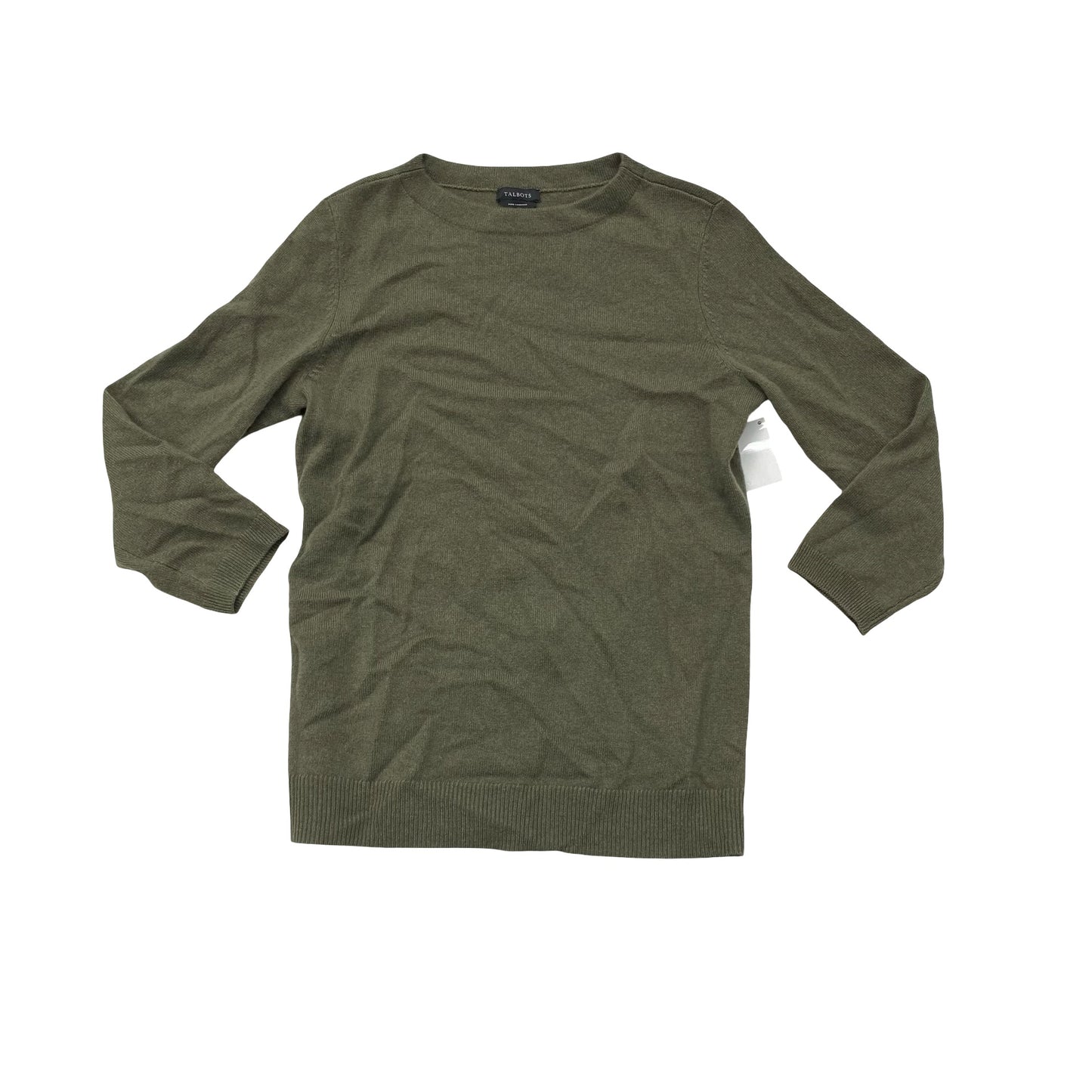 Sweater Cashmere By Talbots In Green, Size:S