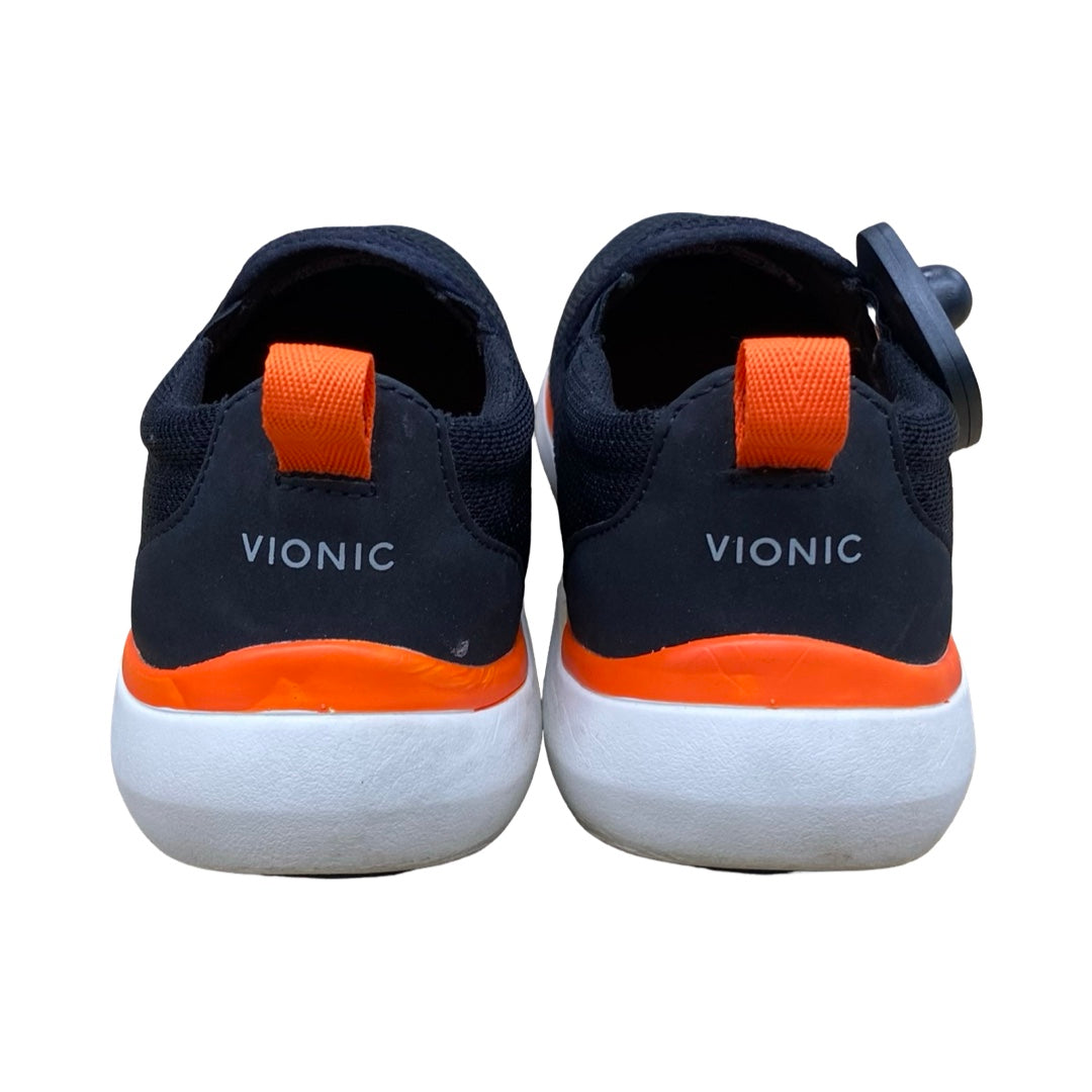 Shoes Sneakers By Vionic In Black & Orange, Size:6.5