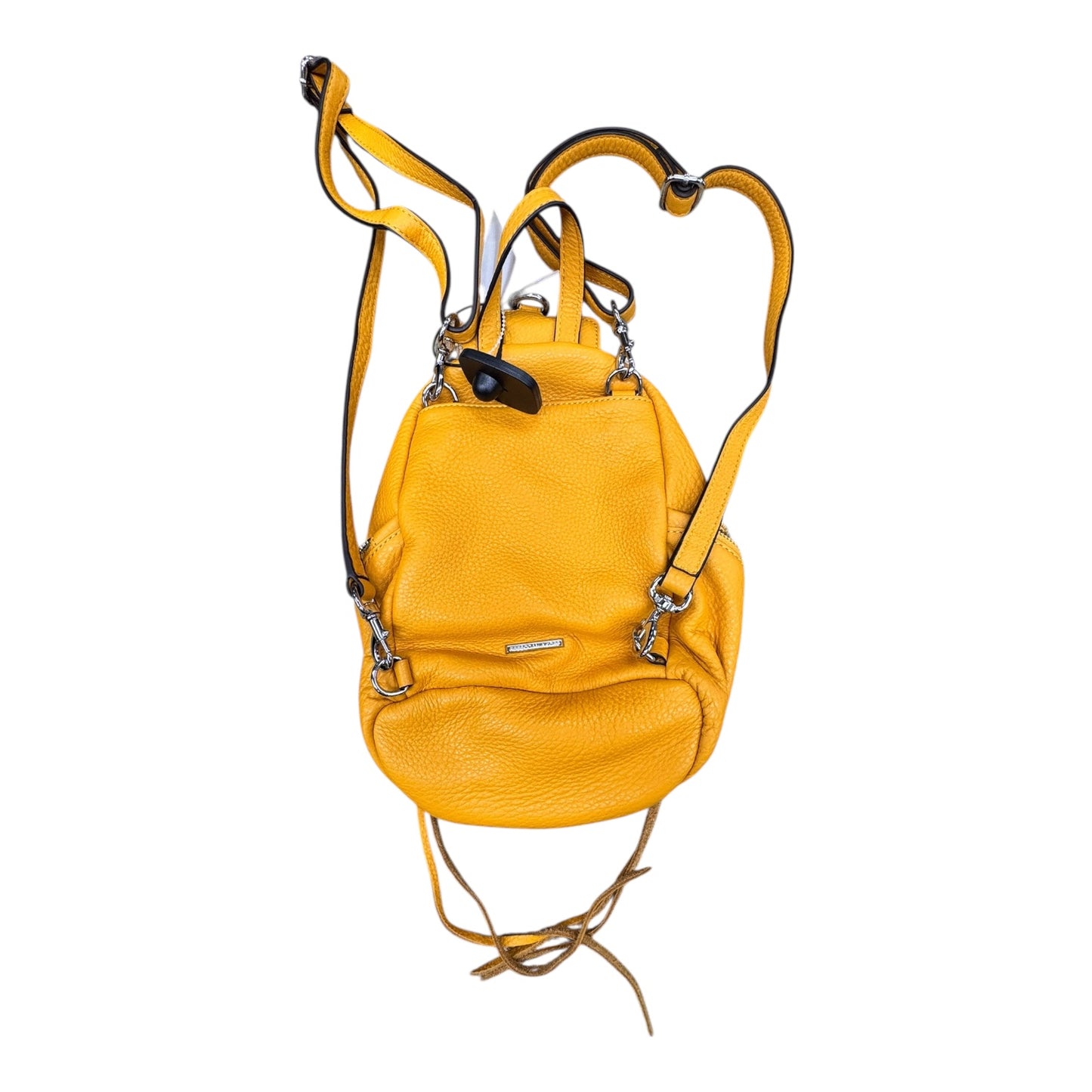 Backpack Designer By Rebecca Minkoff In Yellow, Size:Small