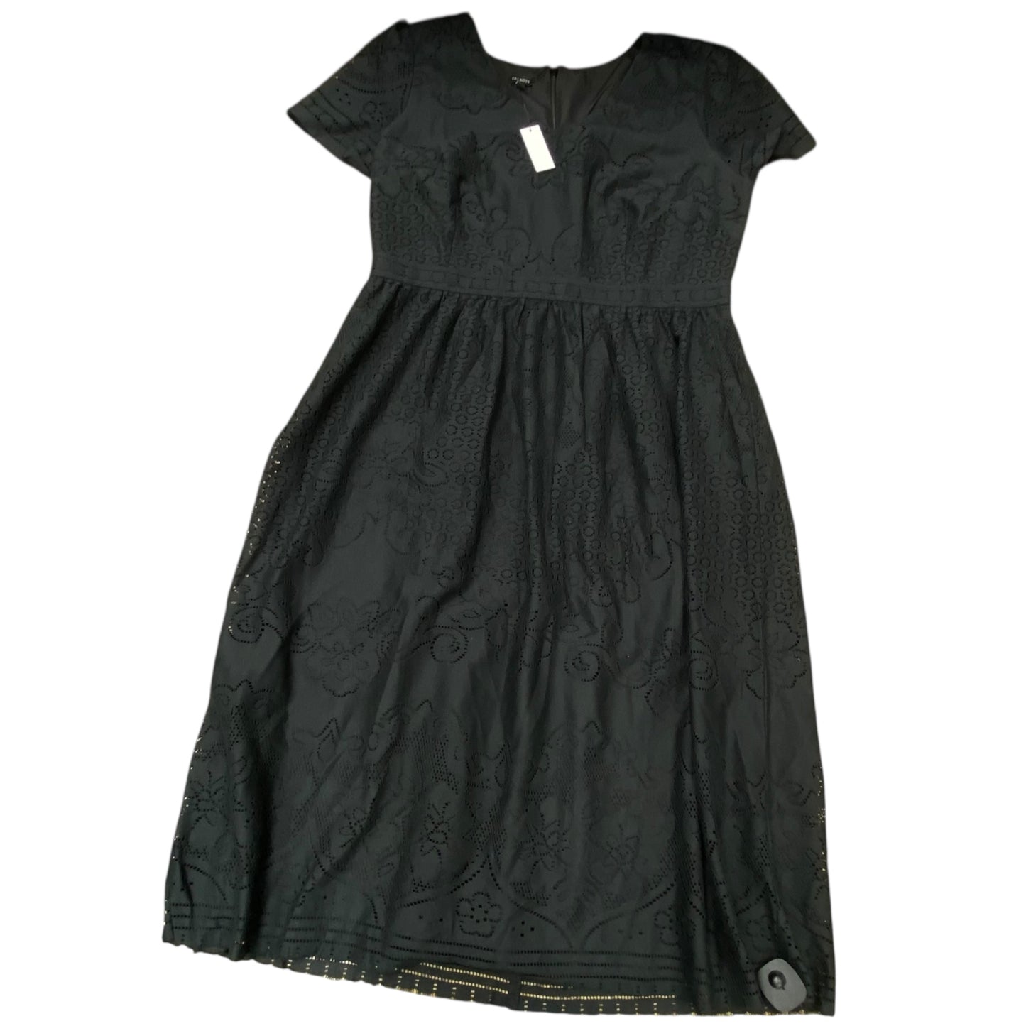 Dress Casual Maxi By Talbots In Black, Size:Xl