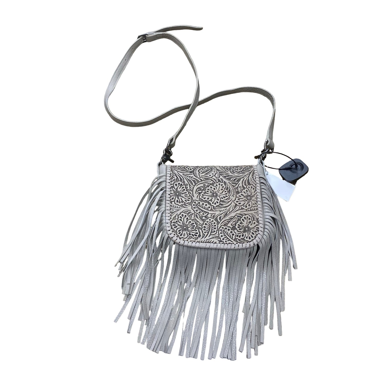 Handbag By Montana West In Grey, Size:Small