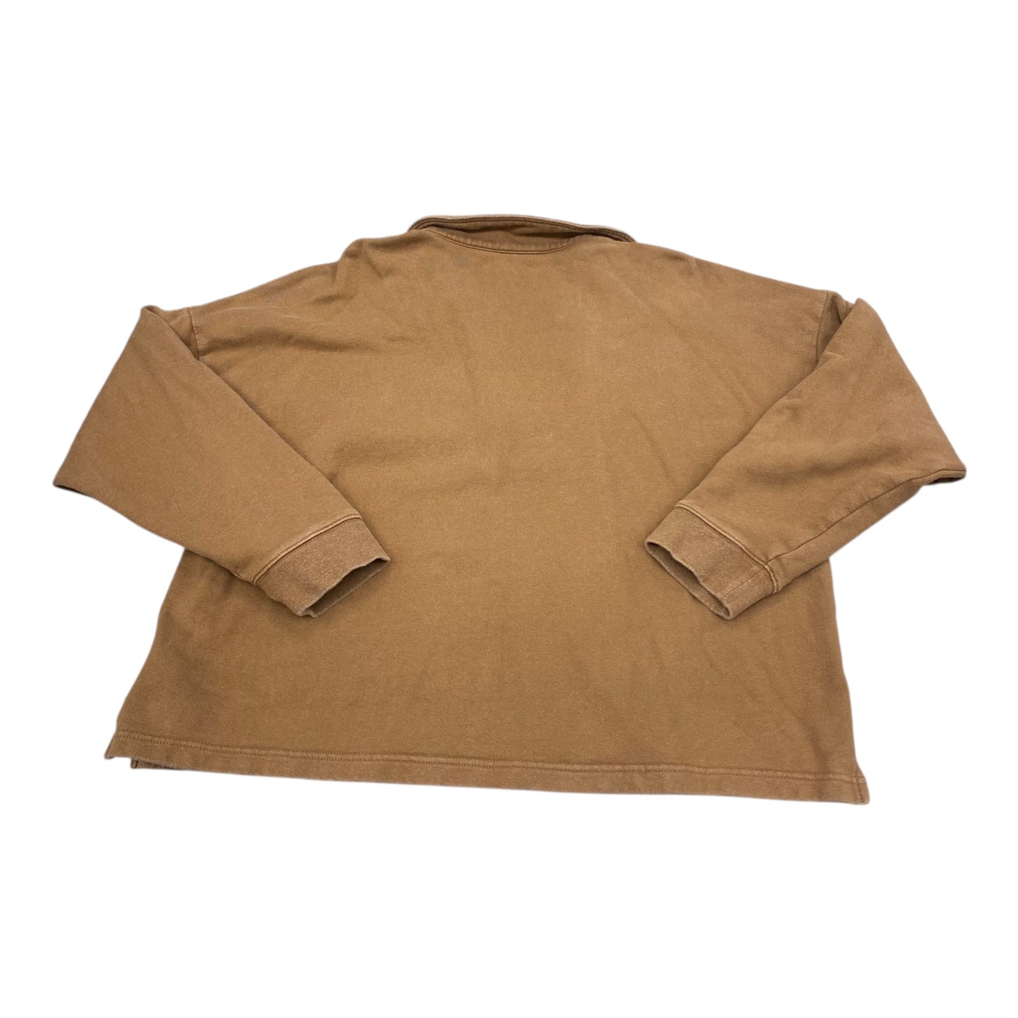 Sweatshirt Collar By Madewell In Brown, Size:Xl
