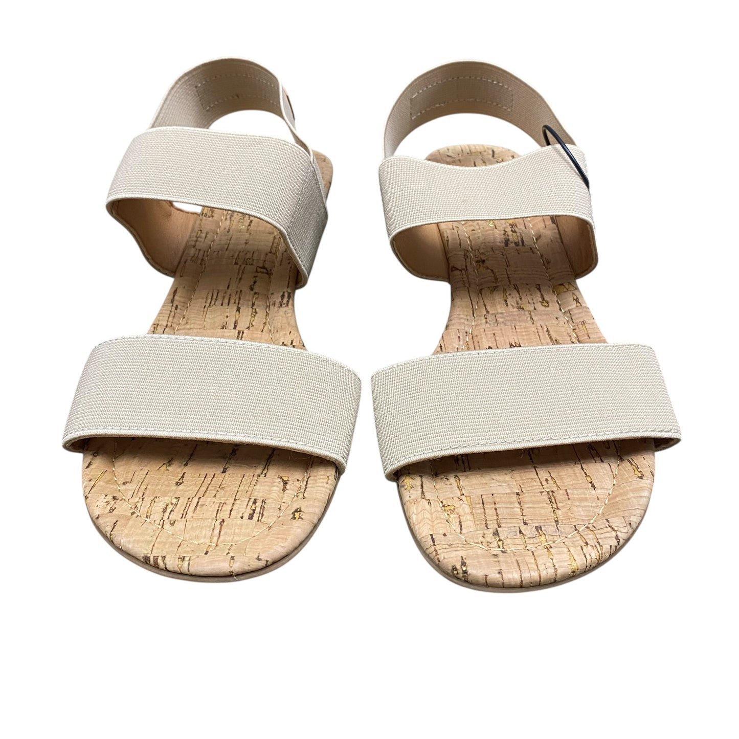 Shoes Heels Wedge By Tommy Bahama In Beige, Size:7.5
