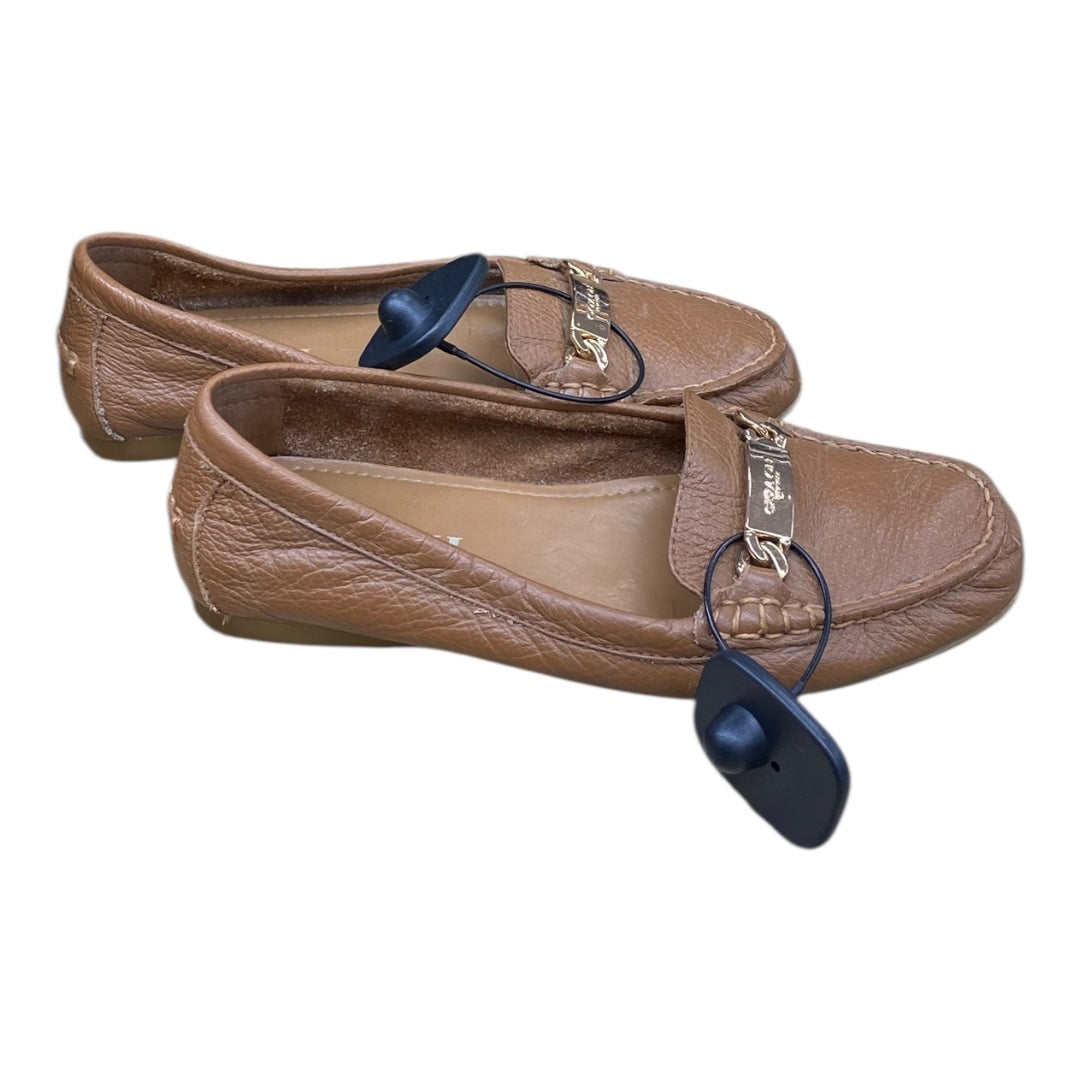 Shoes Designer By Coach In Brown, Size:6