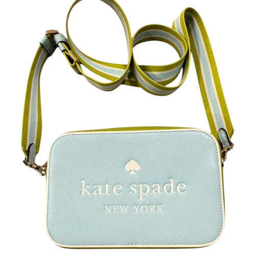Handbag Designer By Kate Spade In Blue & Green, Size:Small