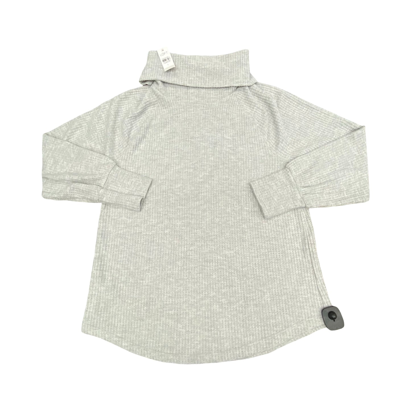 Sweater By Loft In Grey, Size:L
