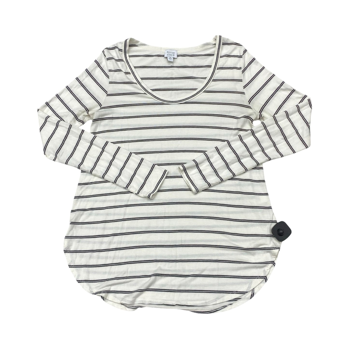 Top Ls By Peyton Jensen In Striped Pattern, Size:M