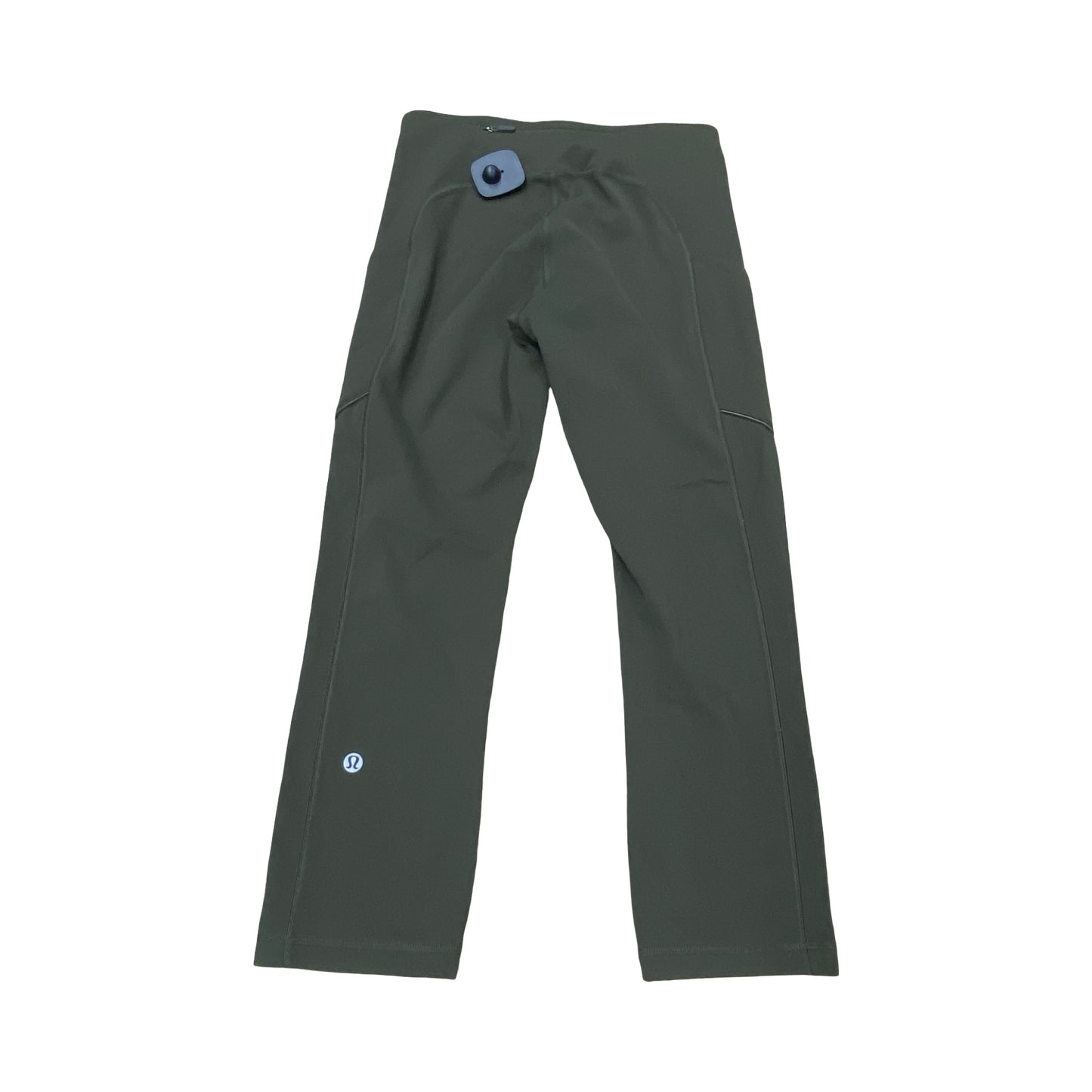 Athletic Leggings By Lululemon In Green, Size:4