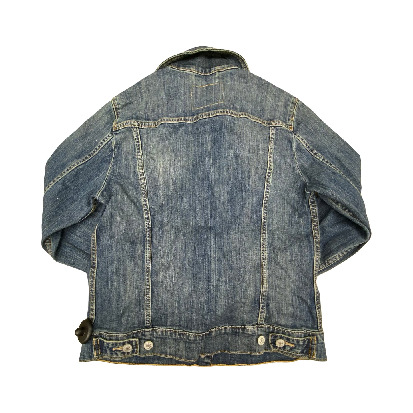 Jacket Denim By Levis In Blue Denim, Size:M