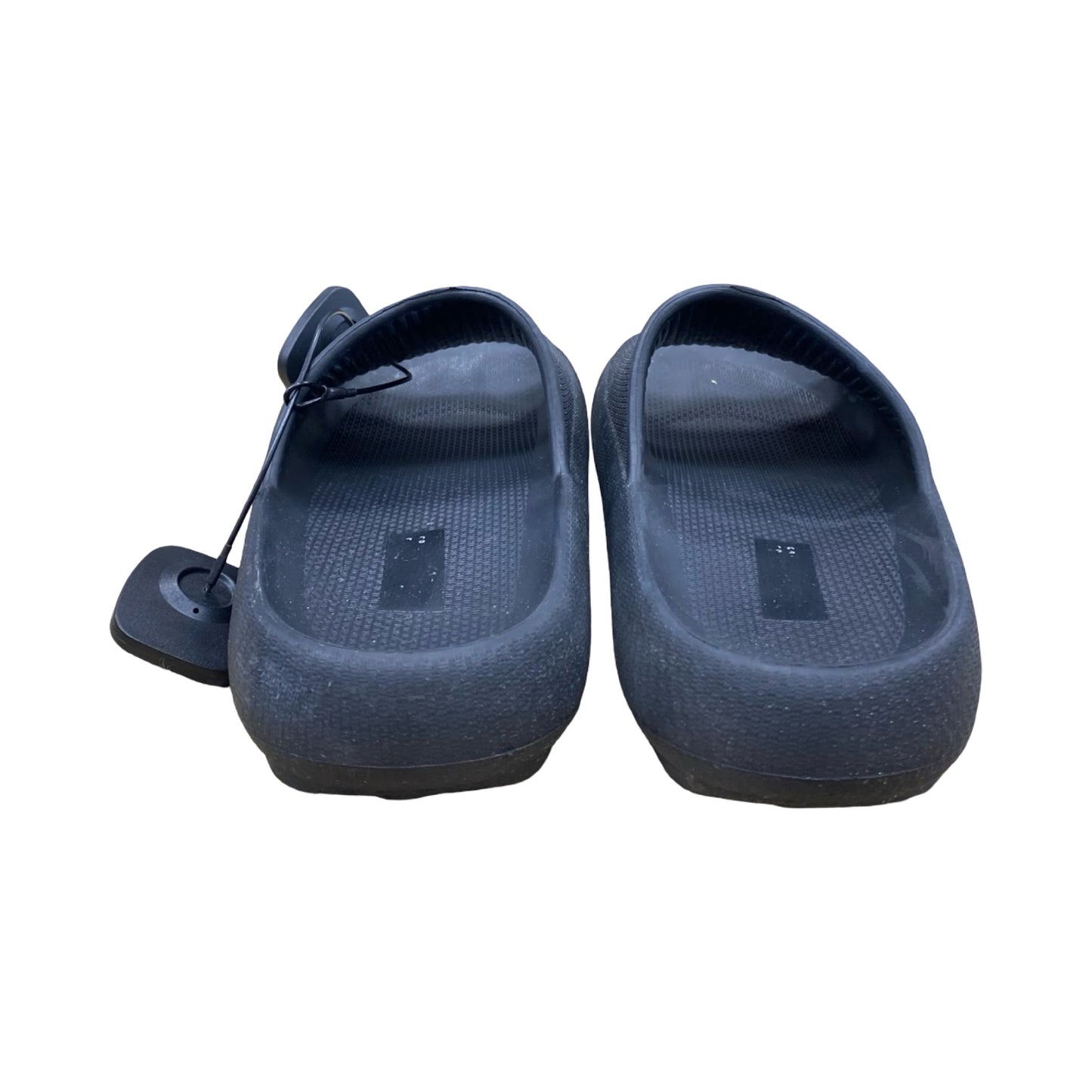 Sandals Flip Flops By Clothes Mentor In Black, Size: