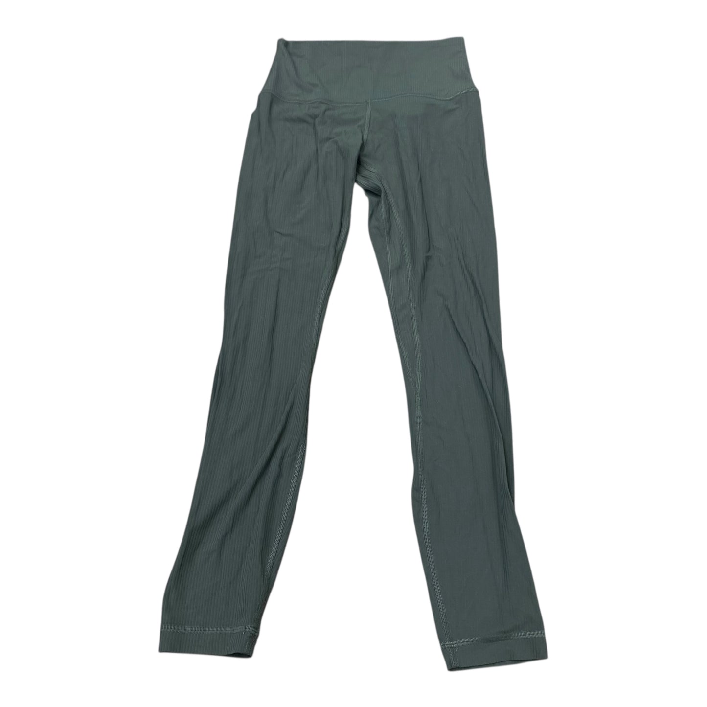Athletic Leggings By Lululemon In Green, Size:4