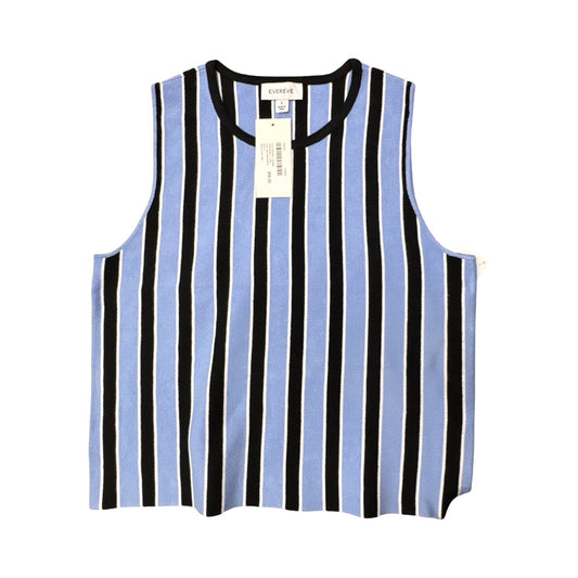 Top Sleeveless By Evereve In Striped Pattern, Size:S