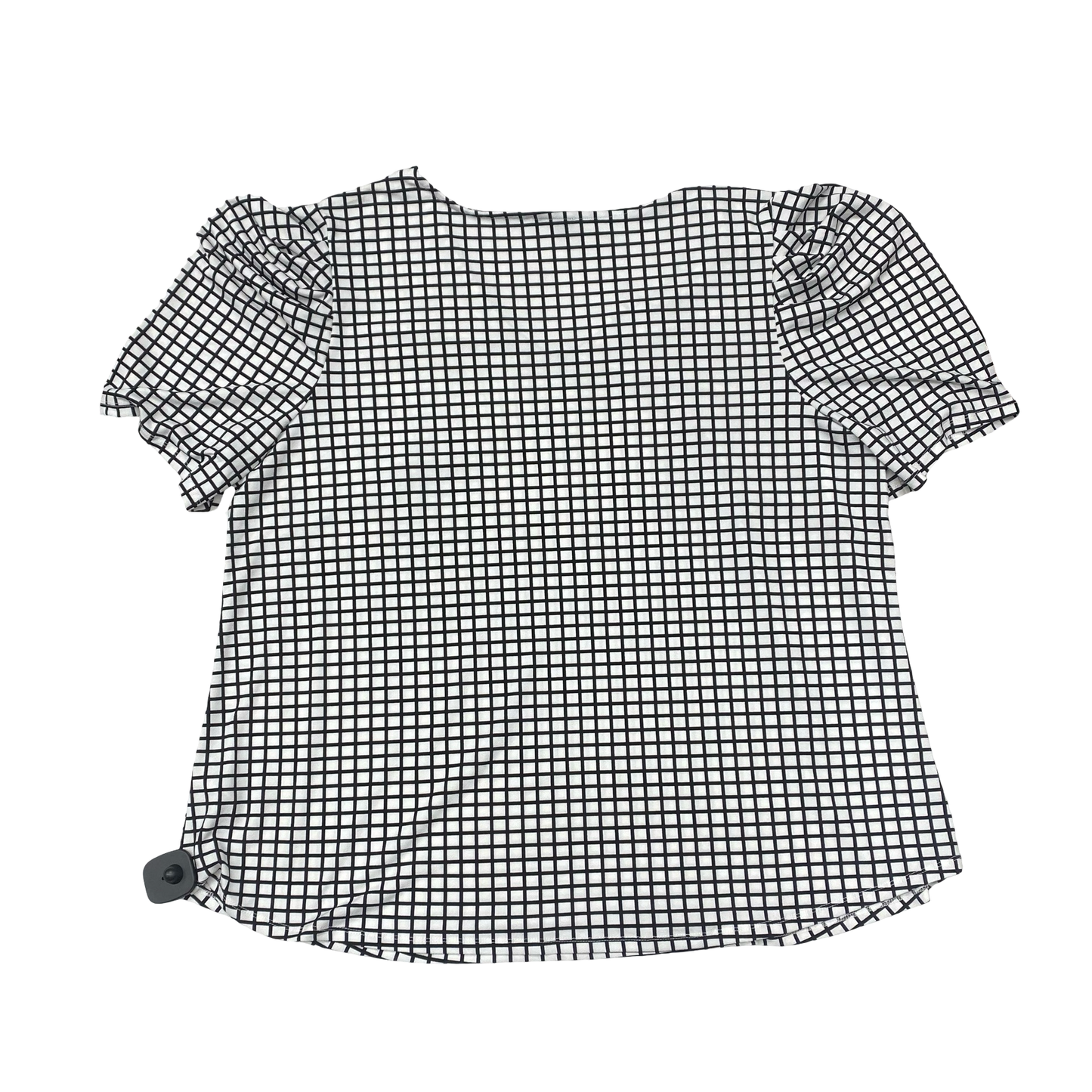 Top Ss By Adrianna Papell In Black & White, Size:2X