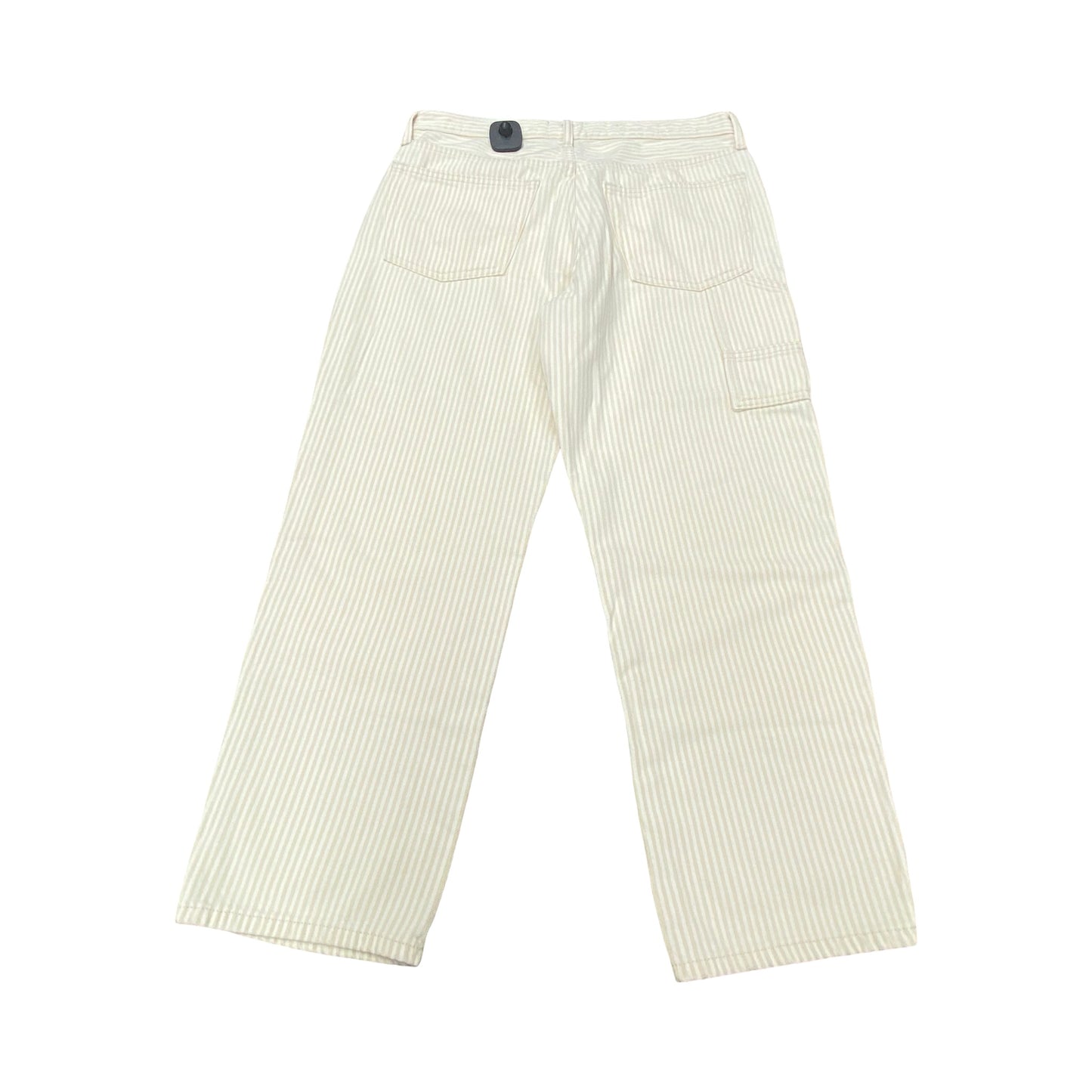 Pants Cargo & Utility By Universal Thread In White & Yellow, Size:8