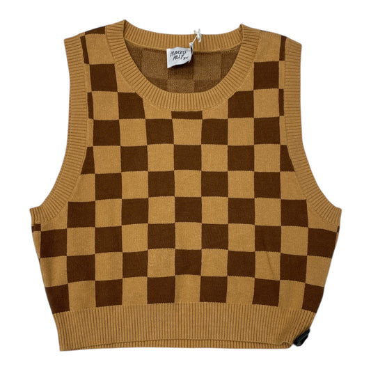 Top Sleeveless By Princess Polly In Brown, Size:L
