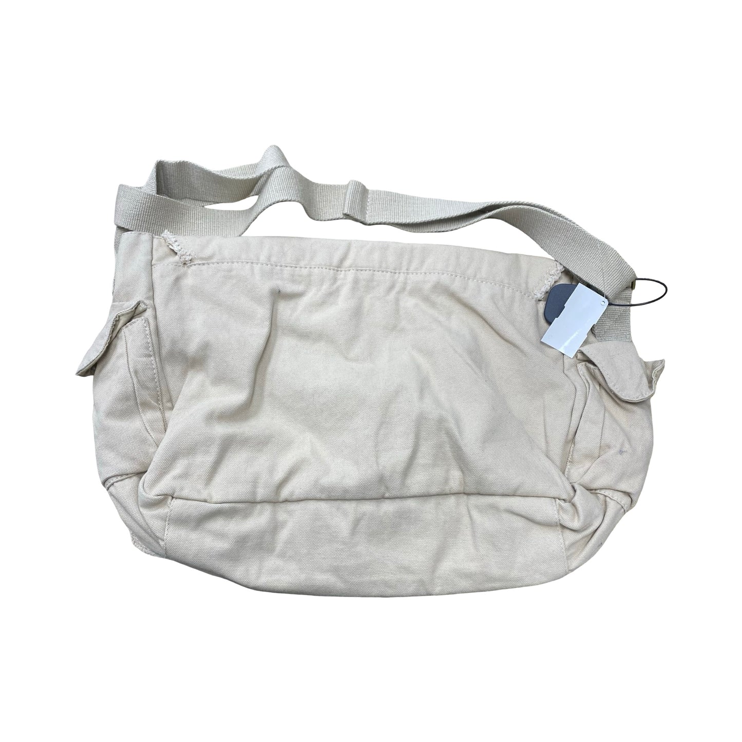 Handbag By Cmc In Blue & Cream, Size:Large
