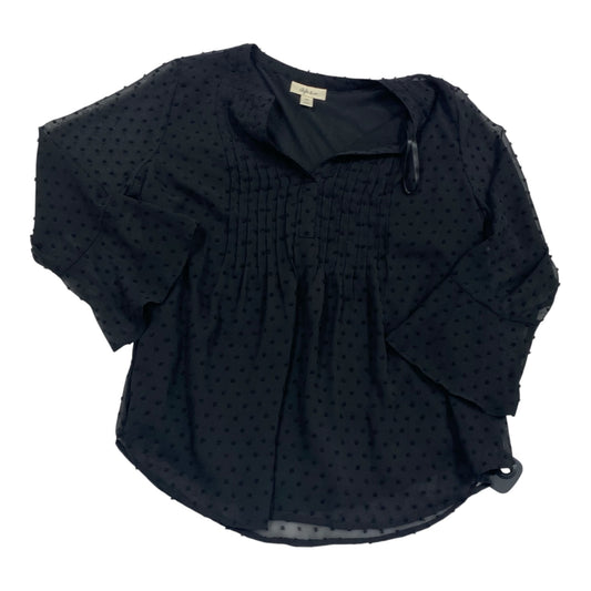 Top Ls By Style And Company In Black, Size:Mp
