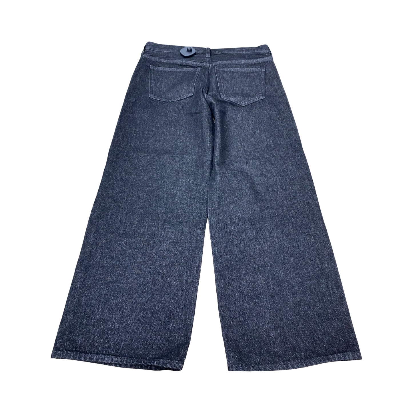 Jeans Wide Leg By J. Crew In Black, Size:4