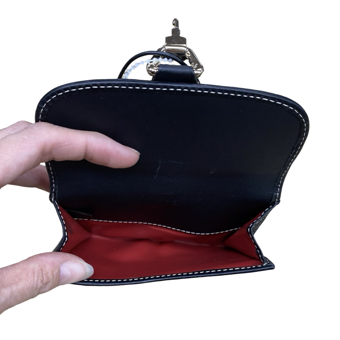 Wallet Designer By Dooney And Bourke In Black & Grey, Size:Small