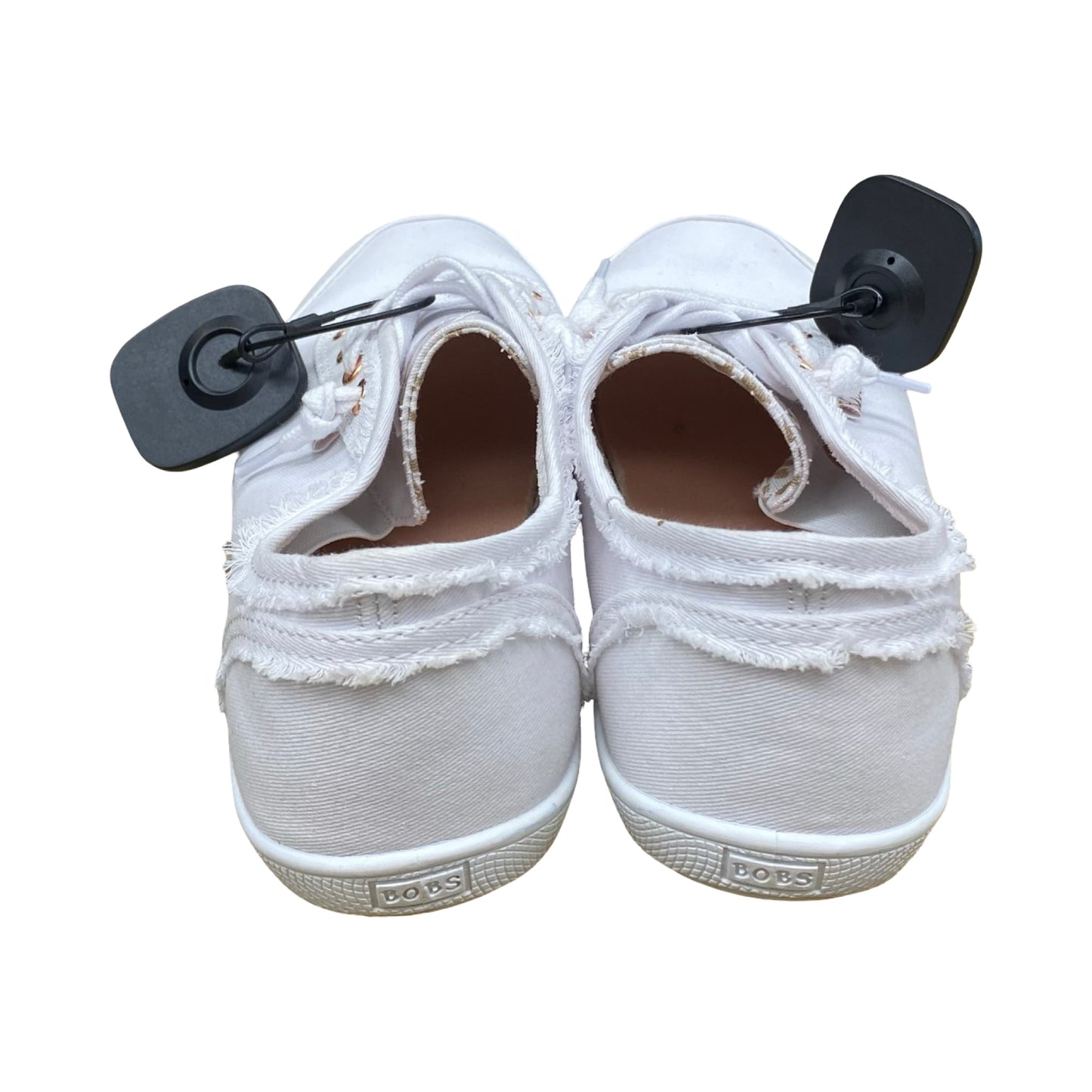 Shoes Sneakers By Bobs In White, Size:6.5