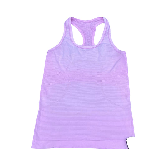 Athletic Tank Top By Lululemon In Pink, Size:6