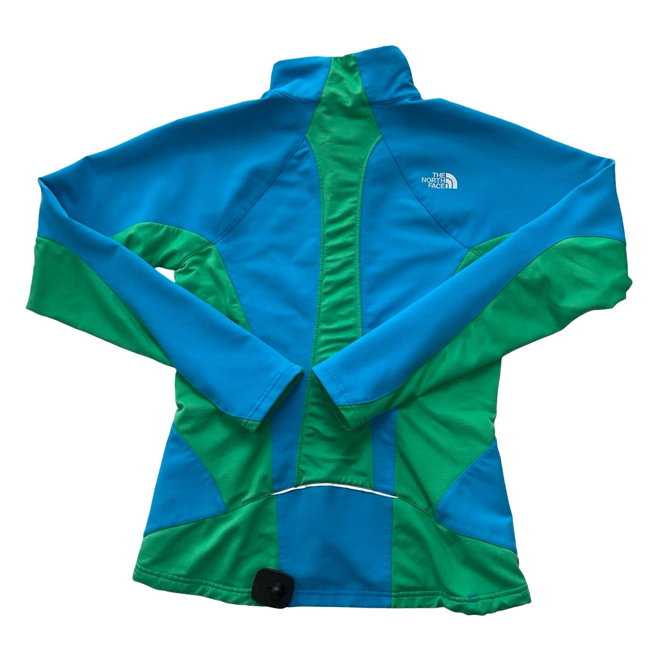 Athletic Jacket By The North Face In Blue & Green, Size:Sp